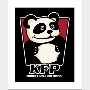 Panda Fried logo Posters and Art